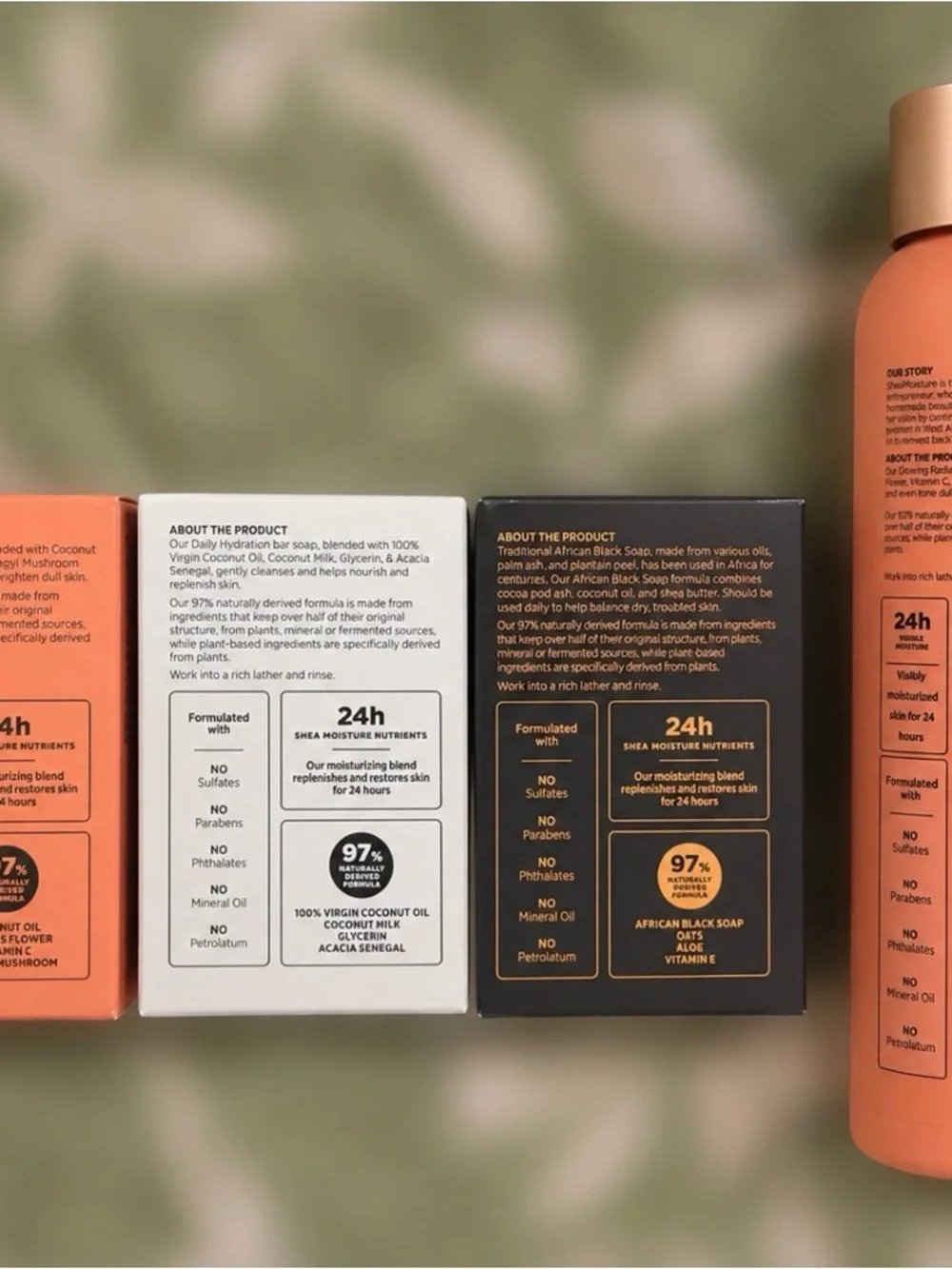 SheaMoisture Bath & Body 4-Pc Bundle NEW